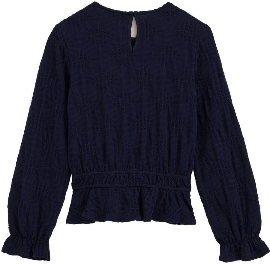 WE Fashion blousetop donkerblauw - Foto 2