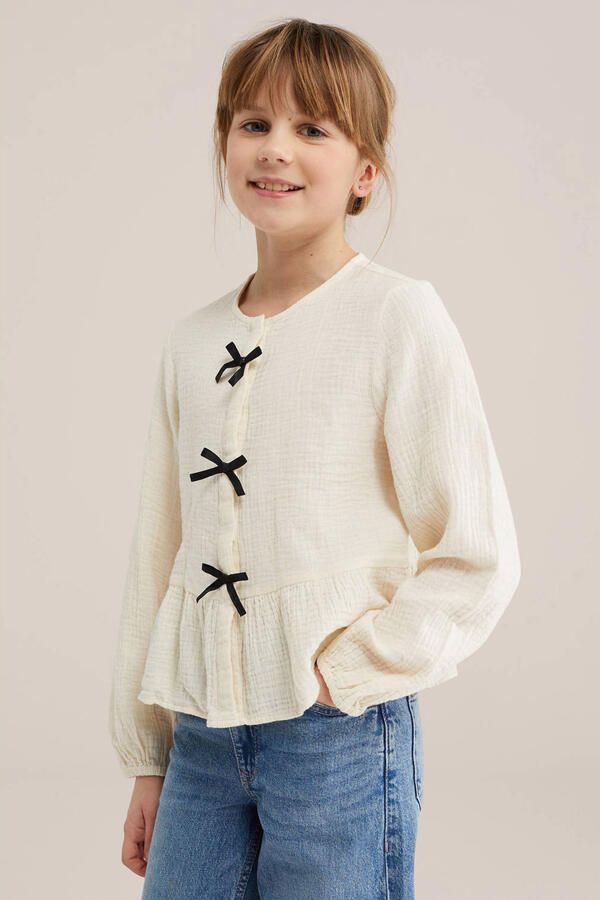 WE Fashion blousetop ecru