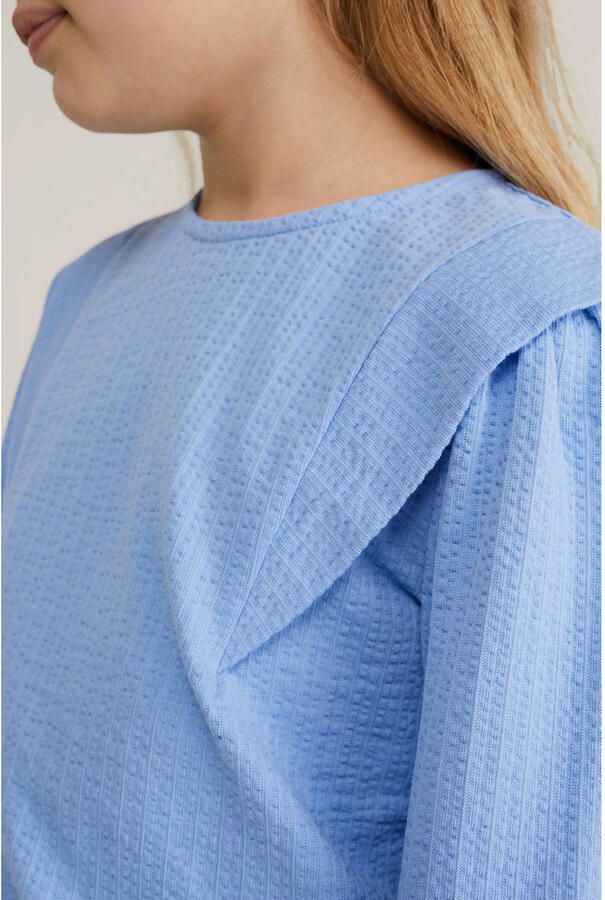 WE Fashion blousetop lichtblauw - Foto 2