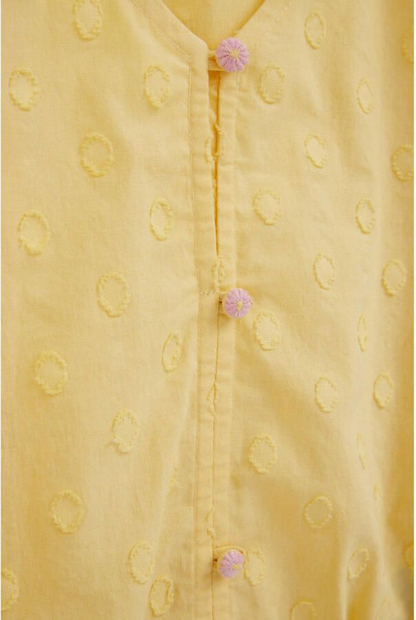WE Fashion blousetop lichtgeel - Foto 2