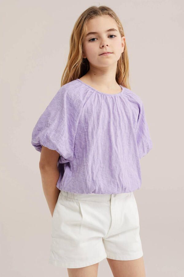 WE Fashion blousetop lila