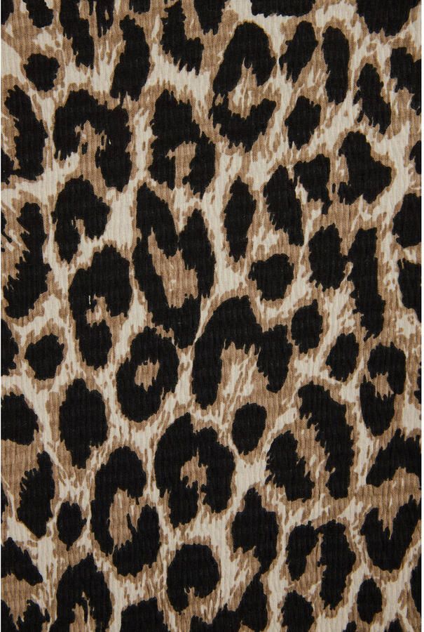 WE Fashion blousetop met panterprint bruin - Foto 2