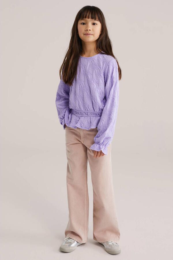 WE Fashion blousetop paars - Foto 3