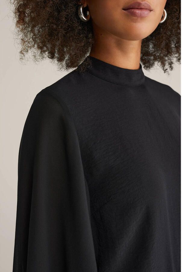 WE Fashion blousetop zwart - Foto 2