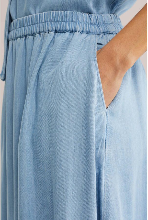 WE Fashion Blue Ridge A-lijn rok blauw - Foto 2