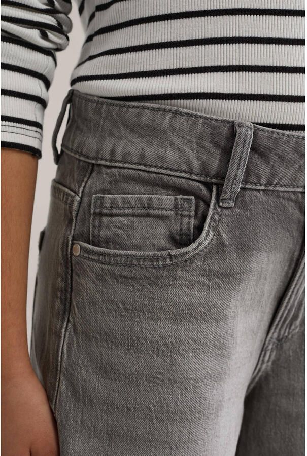 WE Fashion Blue Ridge barrel jeans grey denim