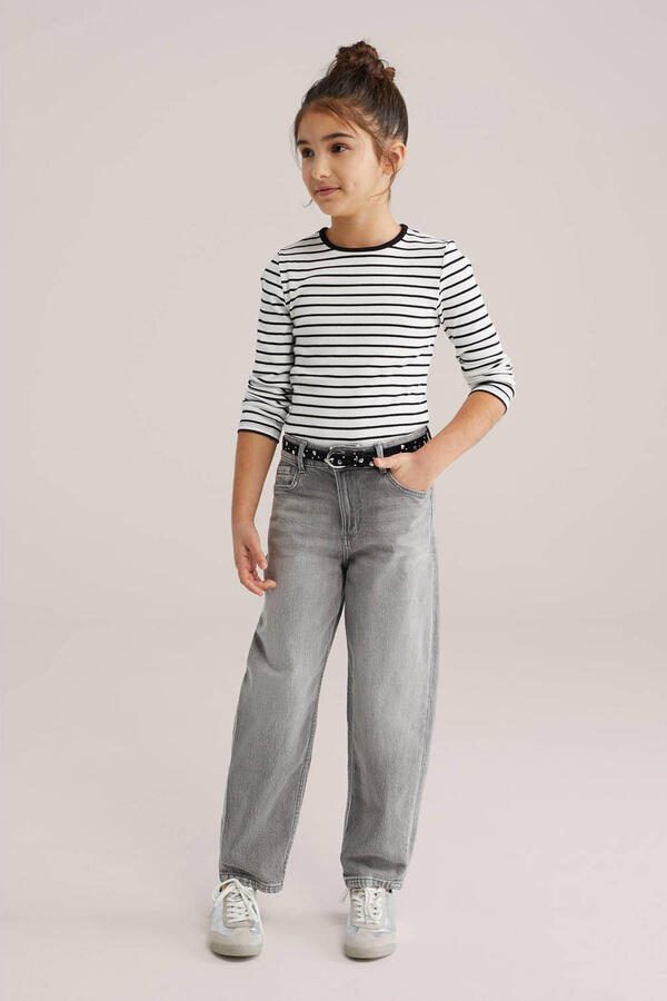 WE Fashion Blue Ridge barrel jeans grey denim - Foto 3