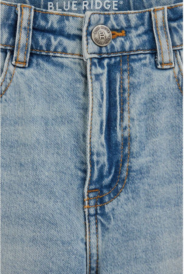 WE Fashion Blue Ridge denim loose short light blue denim - Foto 2