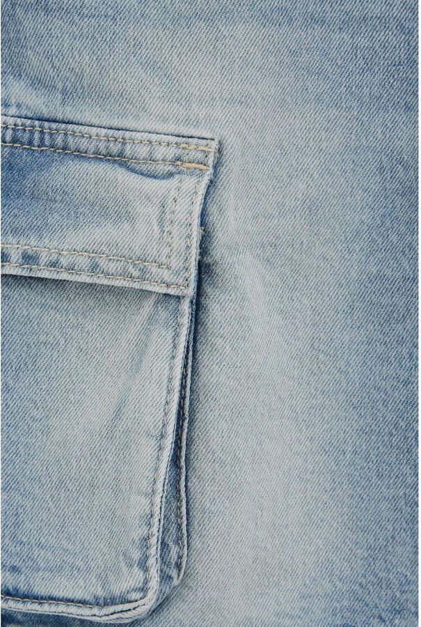 WE Fashion Blue Ridge denim loose short light blue denim - Foto 2
