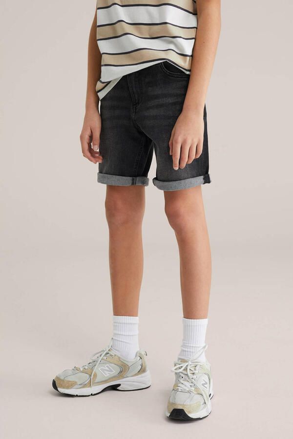 WE Fashion Blue Ridge denim short black denim