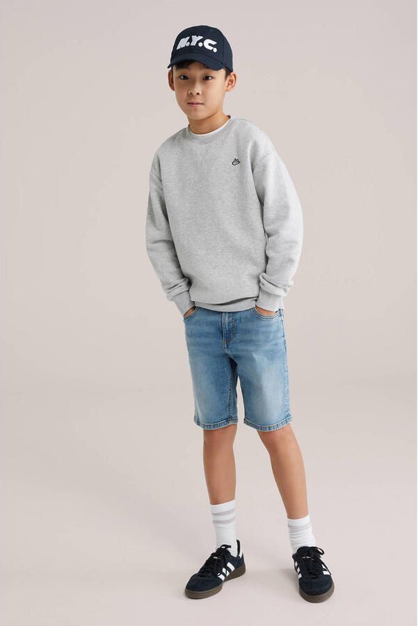 WE Fashion Blue Ridge denim short light blue denim - Foto 2