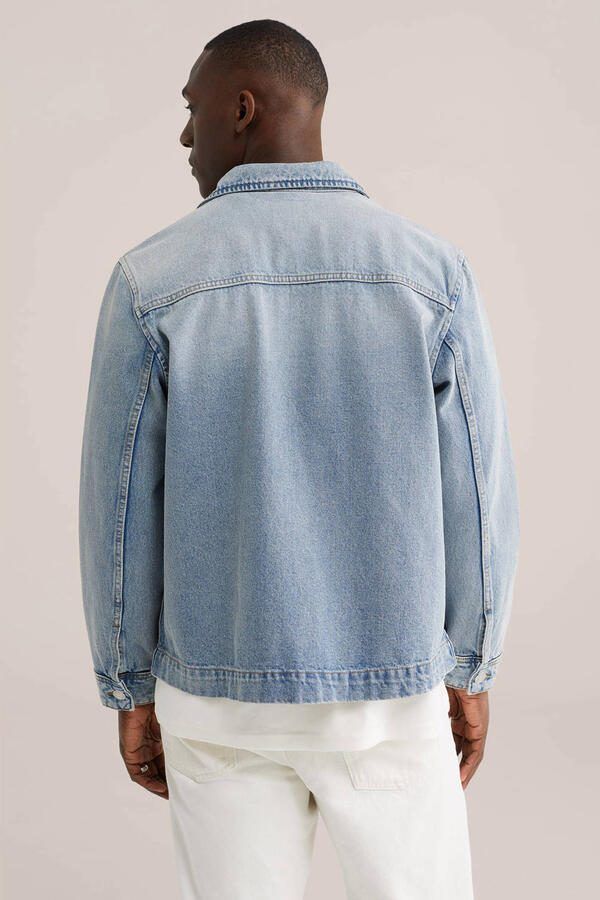 WE Fashion Blue Ridge denim spijkerjas light blue denim - Foto 3