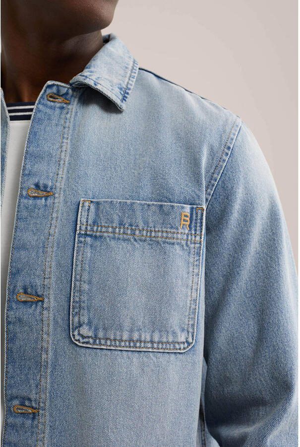 WE Fashion Blue Ridge denim spijkerjas light blue denim - Foto 2