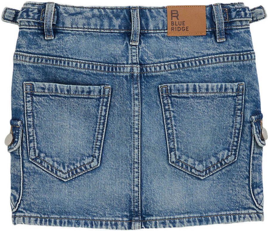 WE Fashion Blue Ridge denim spijkerrok medium blue denim - Foto 2