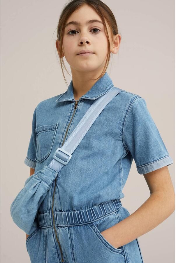 WE Fashion Blue Ridge denim straight medium blue denim - Foto 1