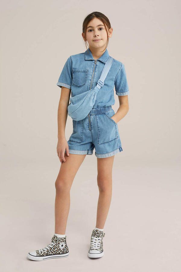 WE Fashion Blue Ridge denim straight medium blue denim - Foto 3