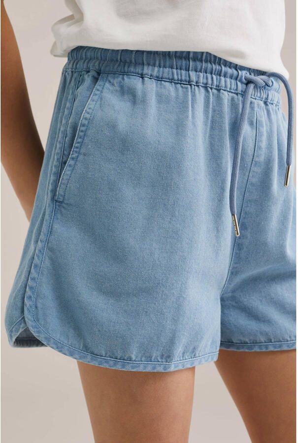 WE Fashion Blue Ridge denim straight short light blue denim - Foto 2