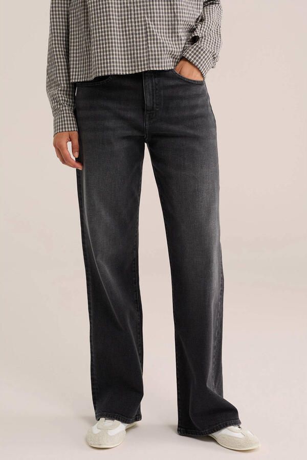 WE Fashion Blue Ridge flared jeans grijs
