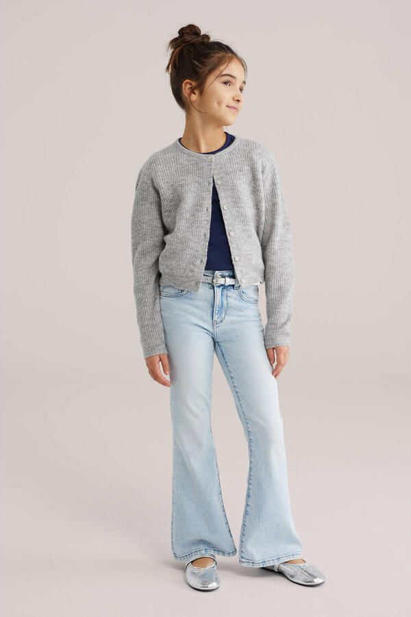 WE Fashion Blue Ridge flared jeans light blue denim - Foto 3