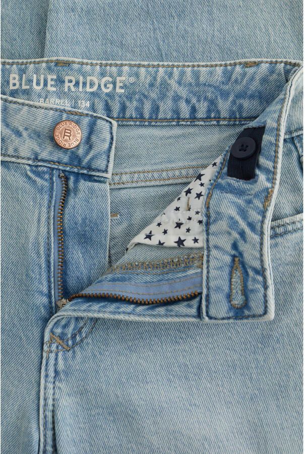 WE Fashion Blue Ridge high waist barrel jeans light blue denim - Foto 2