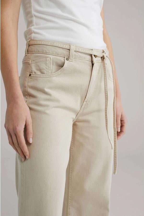 WE Fashion Blue Ridge high waist flared jeans beige - Foto 2