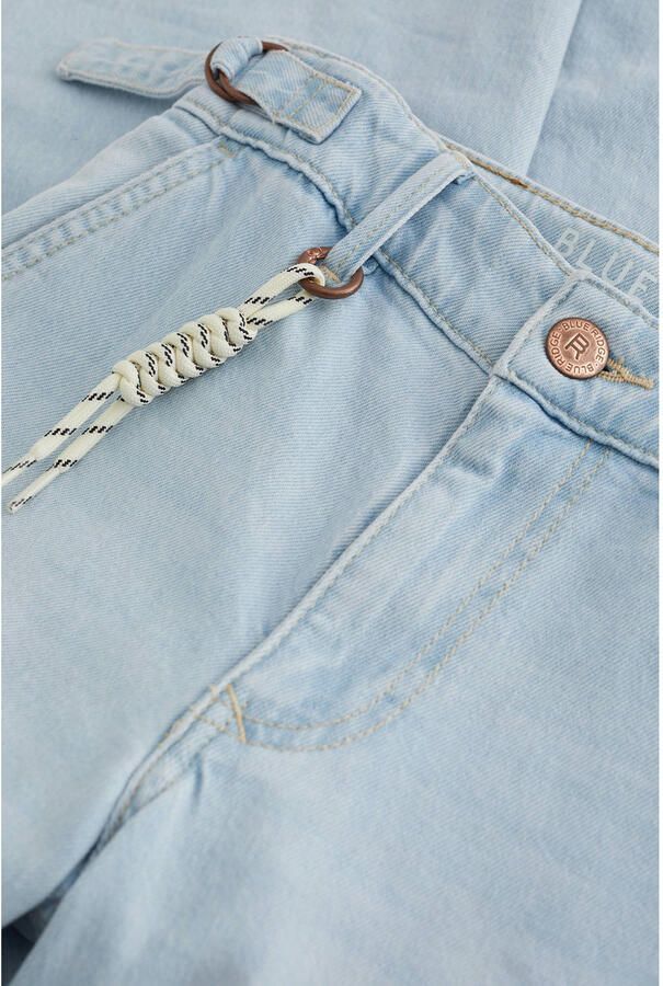 WE Fashion Blue Ridge high waist loose fit jeans baggy jeans light blue denim - Foto 3