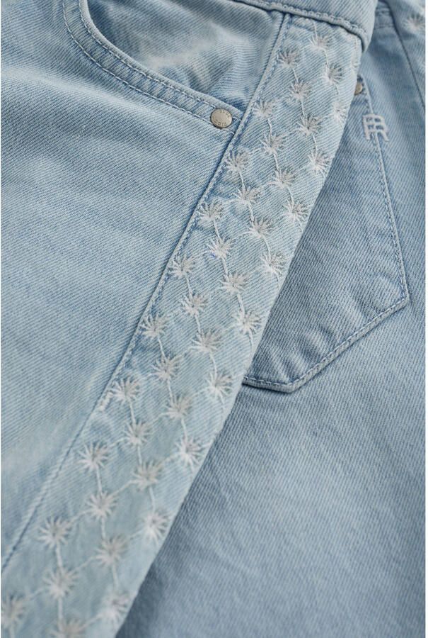 WE Fashion Blue Ridge high waist wide leg jeans light blue denim - Foto 3