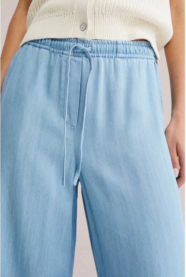 WE Fashion Blue Ridge high waist wide leg jeans light blue denim - Foto 2