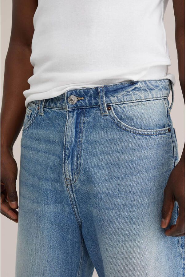 WE Fashion Blue Ridge loose denim short blauw - Foto 2