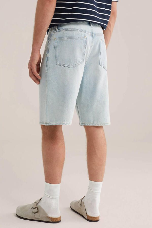 WE Fashion Blue Ridge loose denim short lichtblauw - Foto 2