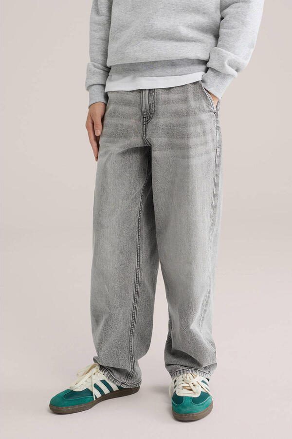 WE Fashion Blue Ridge loose fit jeans baggy jeans grey denim
