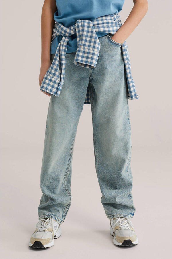WE Fashion Blue Ridge loose fit jeans baggy jeans light blue denim