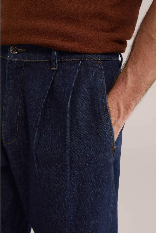 WE Fashion Blue Ridge loose fit jeans donkerblauw - Foto 2