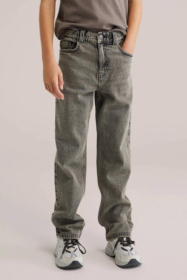 WE Fashion Blue Ridge loose fit jeans grey denim
