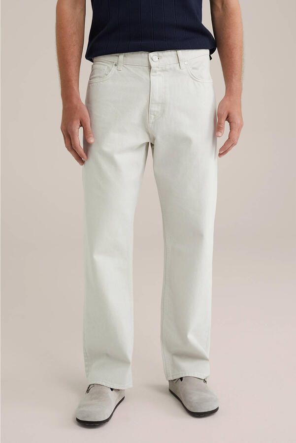WE Fashion Blue Ridge loose fit jeans moonbeam