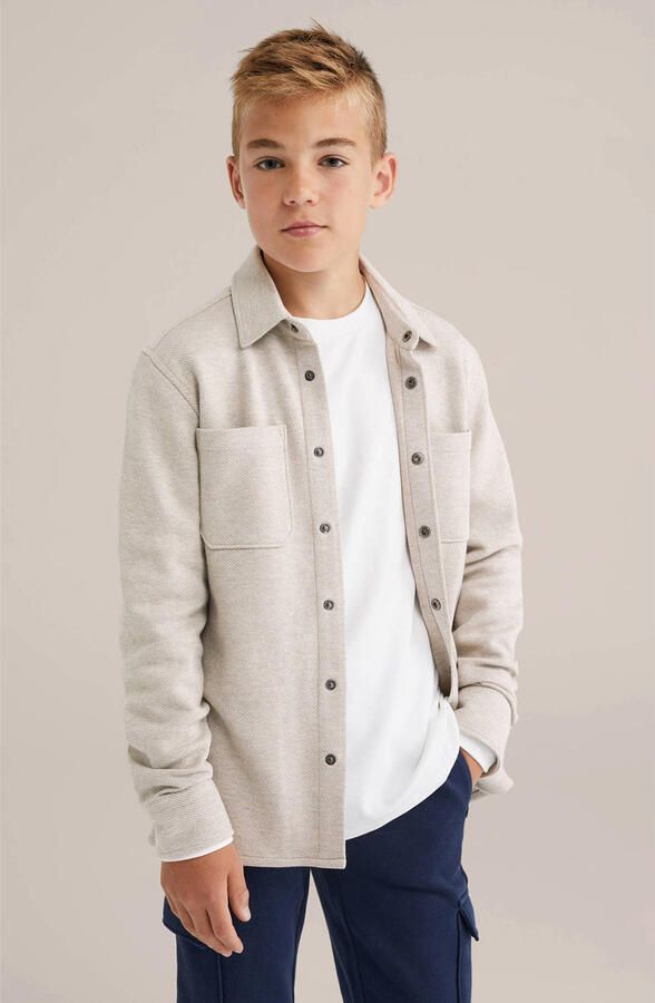 WE Fashion overshirt beige