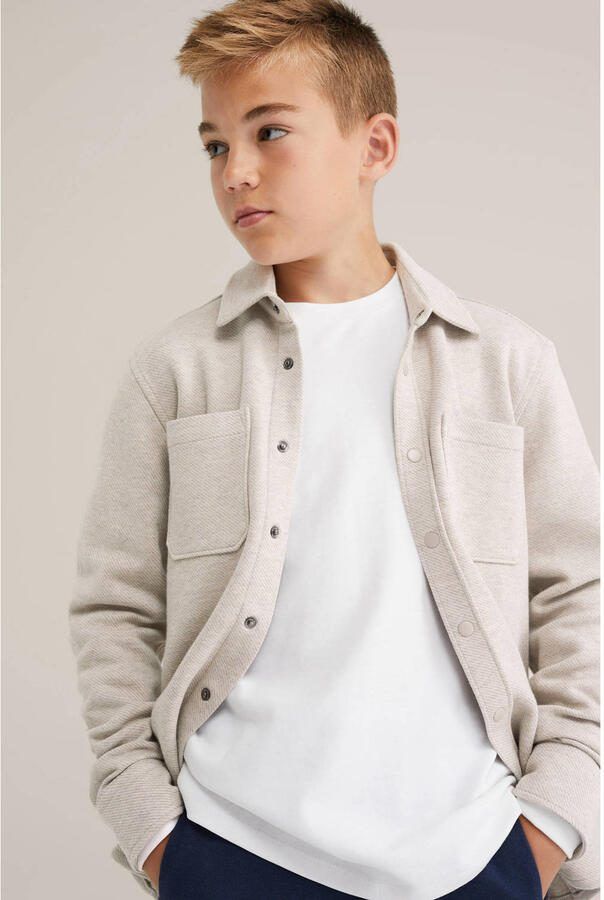 WE Fashion overshirt beige
