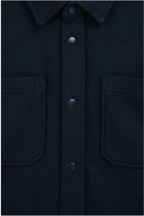 WE Fashion overshirt marineblauw