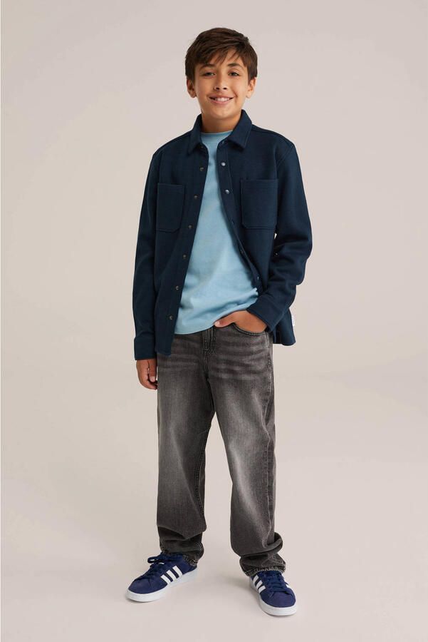 WE Fashion overshirt marineblauw - Foto 2
