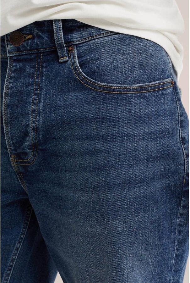 WE Fashion Blue Ridge regular denim short donkerblauw - Foto 2