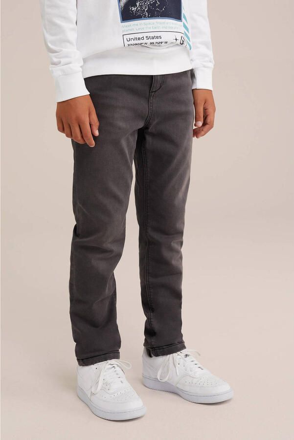WE Fashion Blue Ridge regular fit jeans grey denim