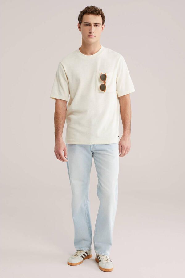 WE Fashion Blue Ridge regular fit jeans light blue denim - Foto 3