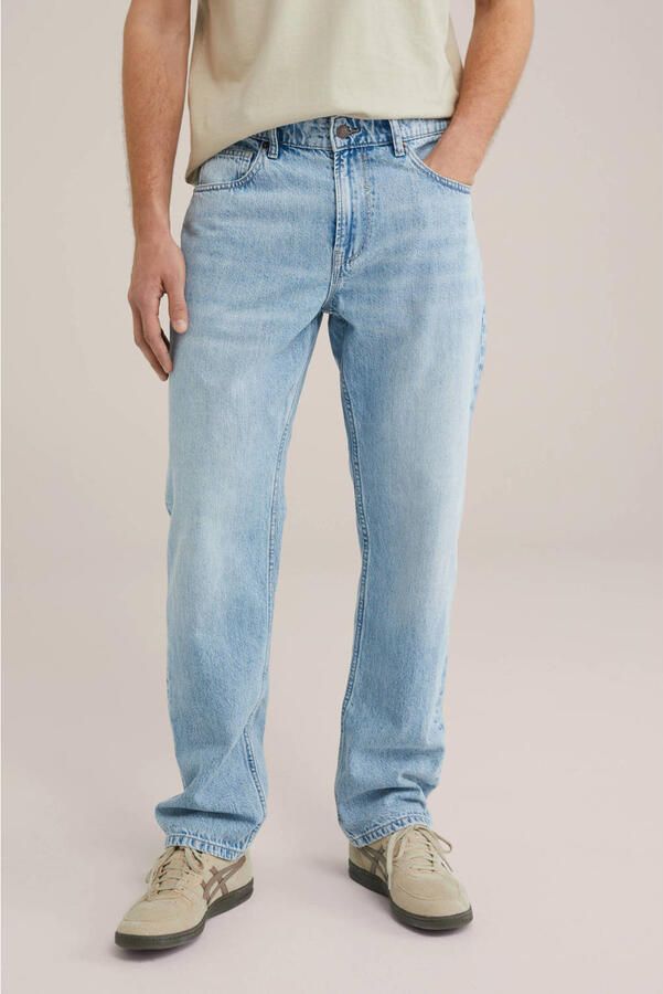 WE Fashion Blue Ridge regular fit jeans light denim