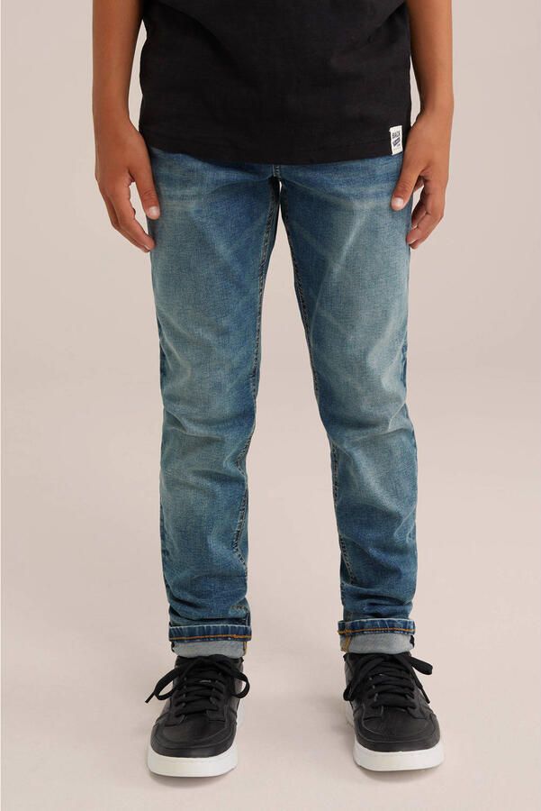 WE Fashion Blue Ridge regular fit jeans medium blue denim - Foto 3