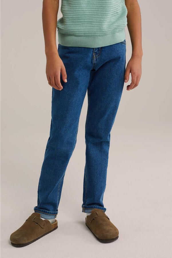 WE Fashion Blue Ridge regular fit jeans medium blue denim