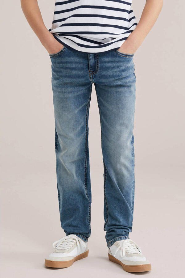 WE Fashion Blue Ridge regular fit jeans medium blue denim
