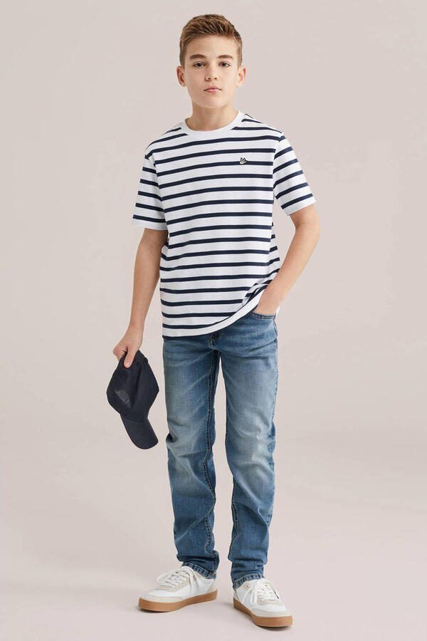 WE Fashion Blue Ridge regular fit jeans medium blue denim - Foto 2