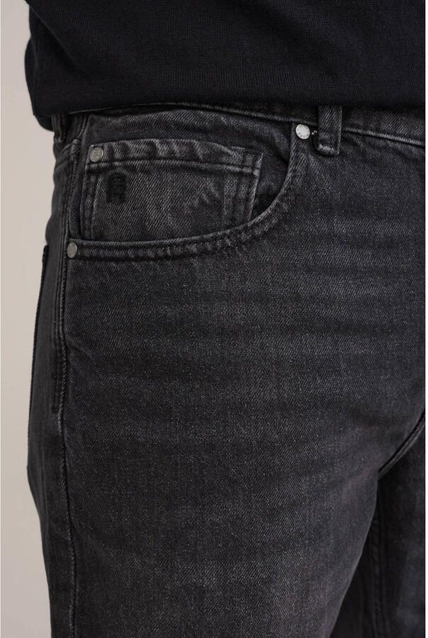 WE Fashion Blue Ridge regular straight leg jeans black denim - Foto 2