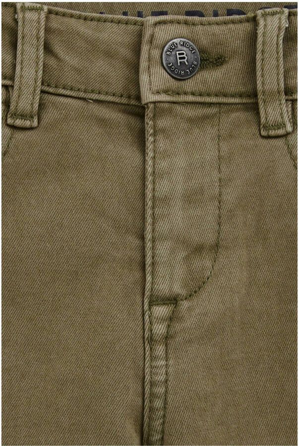 WE Fashion Blue Ridge regular waist regular fit jeans kaki