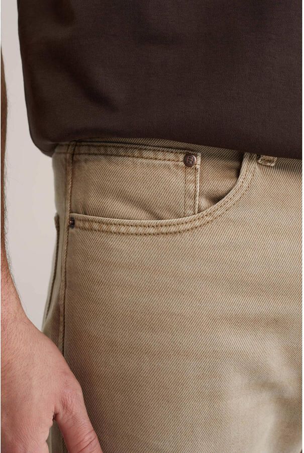 WE Fashion Blue Ridge relaxed jeans beige - Foto 2
